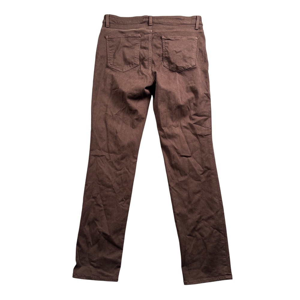 Kut from the Kloth Catherine Slim Boyfriend Jeans Women 10 Brown Stretch - Picture 2 of 10